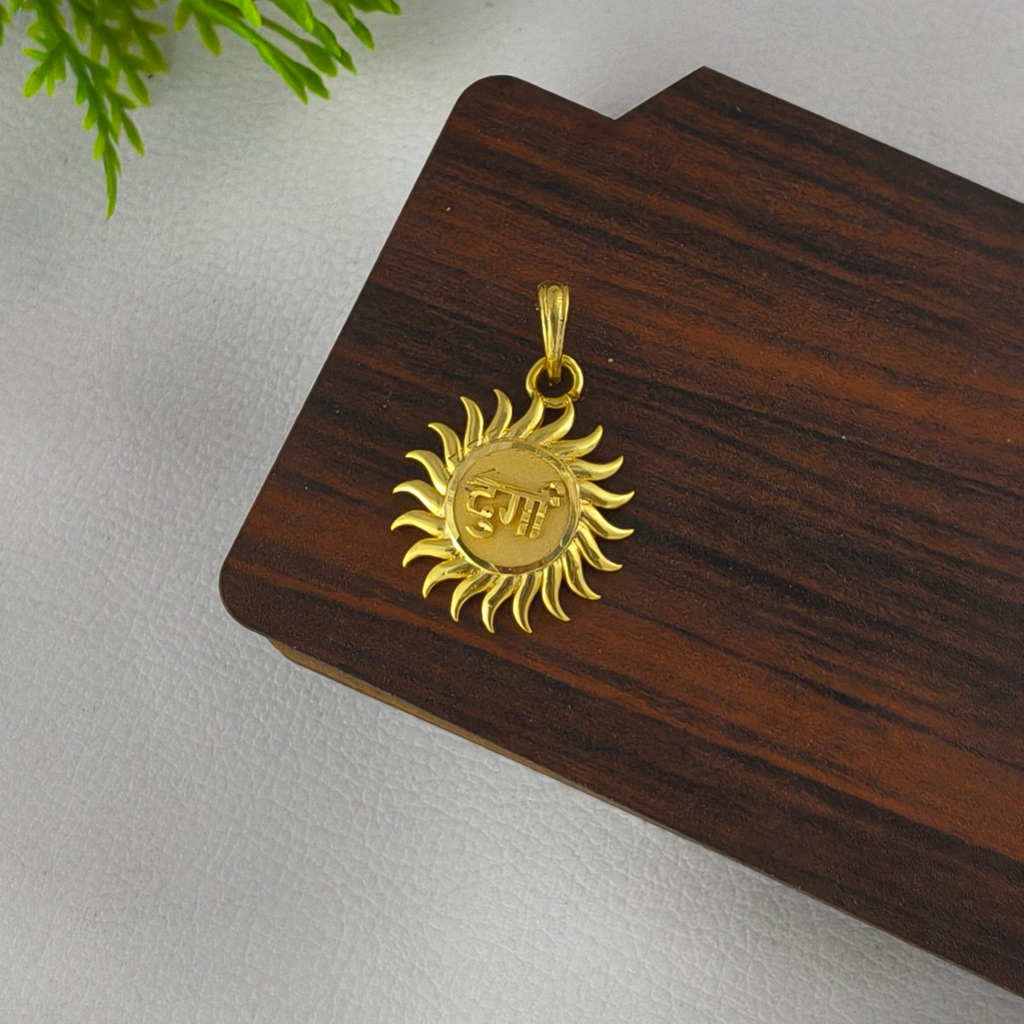 One Gram Gold Plated Goddess Durga Name Gold Plated Pendant.