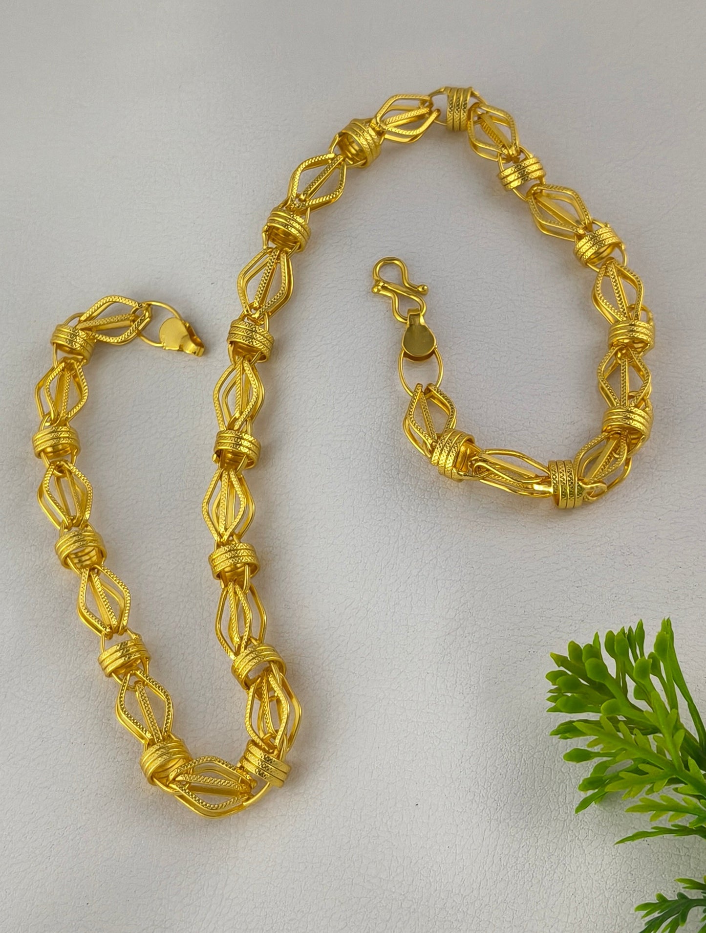 High Gold Plated Royal Handmade Design chain For Men