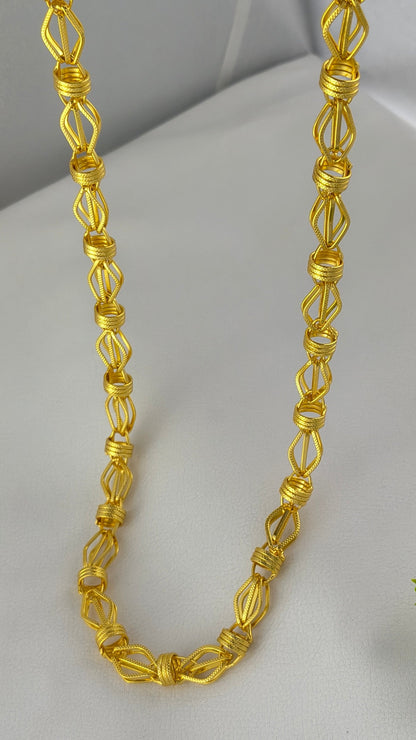 High Gold Plated Royal Handmade Design chain For Men