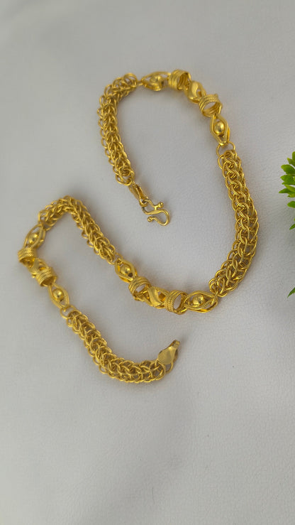 High Gold Plated Indo Design Chain For Men