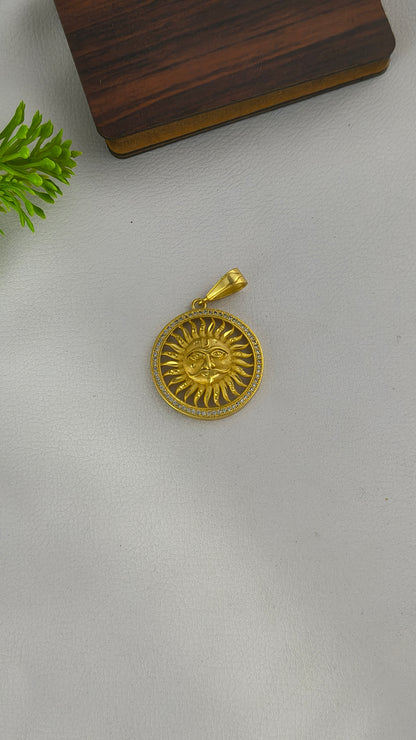 Divine OM pendant,premium quality highly micro plated pendant from arbuda imitation.
