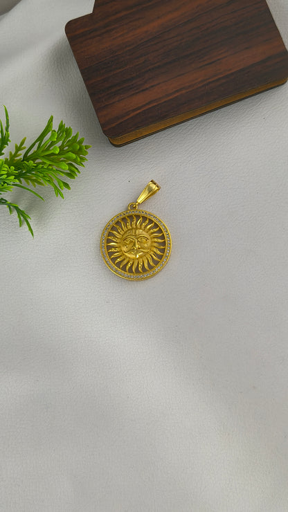Divine OM pendant,premium quality highly micro plated pendant from arbuda imitation.