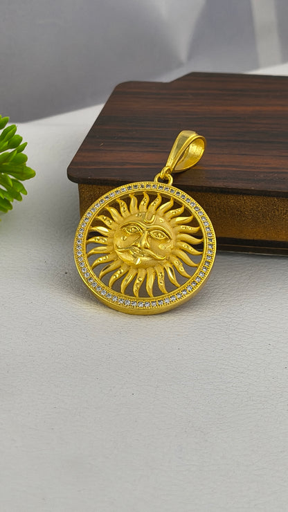 Divine OM pendant,premium quality highly micro plated pendant from arbuda imitation.