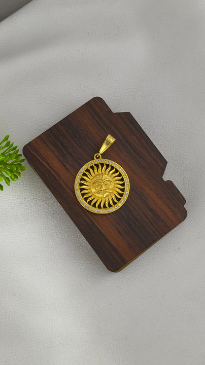 Divine OM pendant,premium quality highly micro plated pendant from arbuda imitation.