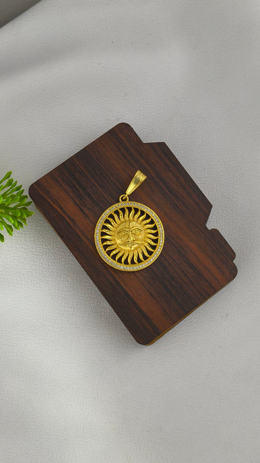 Divine OM pendant,premium quality highly micro plated pendant from arbuda imitation.