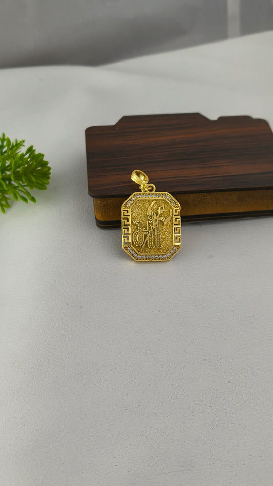 Maa Best Quality Micro Gold Plated elegant design pendant.
