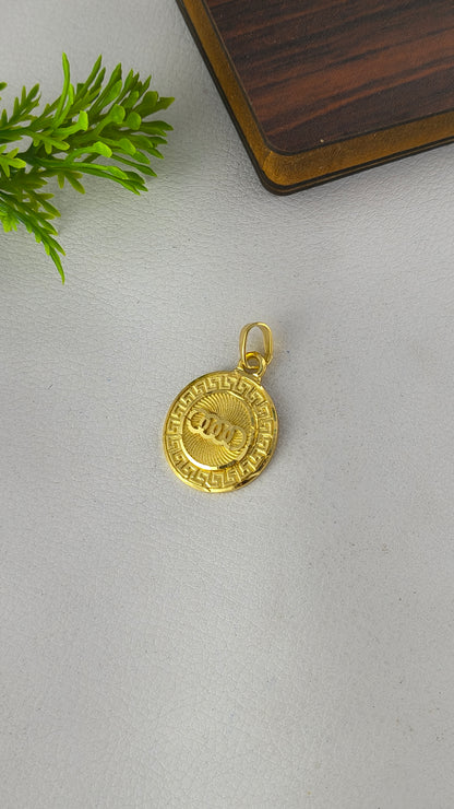 stylish-design Gold Plated AUDI Pendant