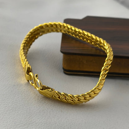 High Gold Plated Partywear Premium Quality Bracelet.
