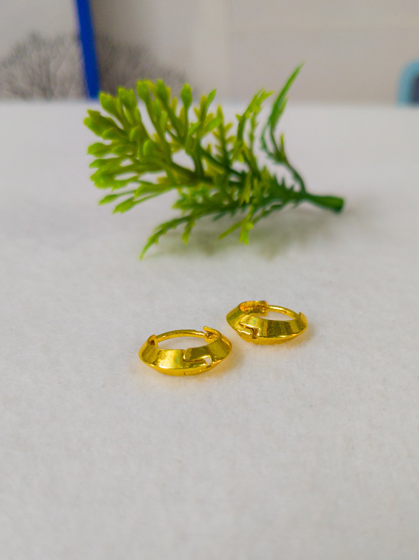 Gold Plated Stylish Design Earrings