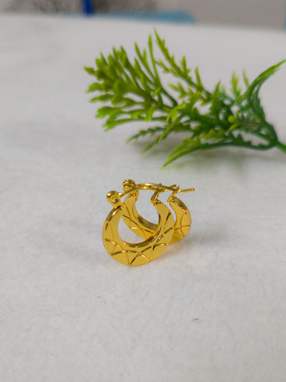 Gold Plated Trending Premium Round Shaped Punjabi Nattiyan Earrings