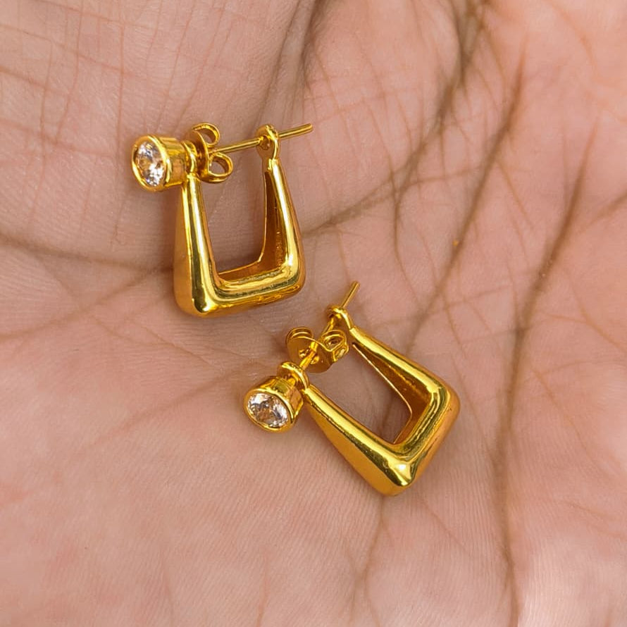 One Gram Gold Plated Shining Punjabi Bali.